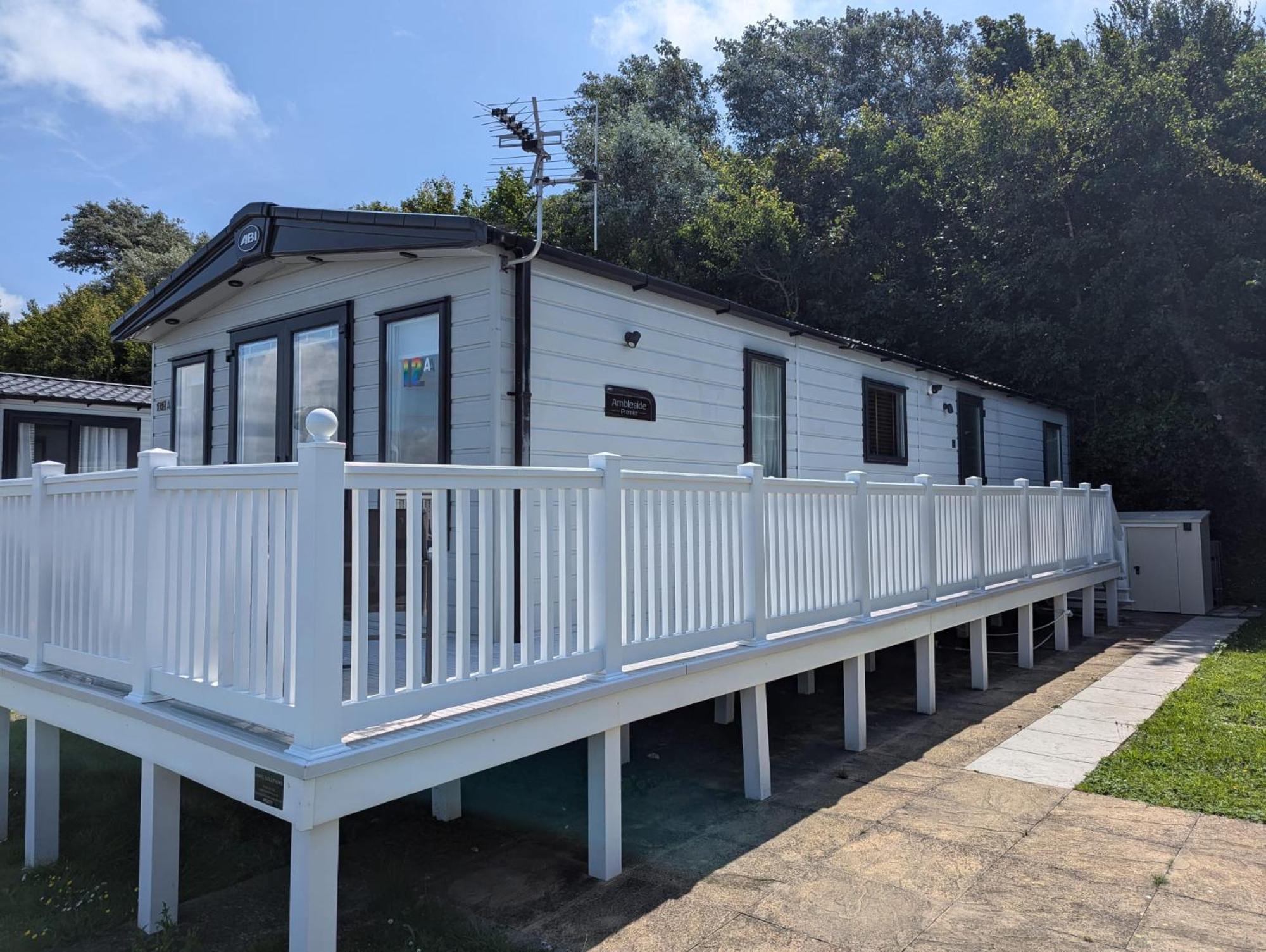 Stunning Caravan With Panoramic Views Weymouth Littlesea Haven Wyke Regis Exterior photo